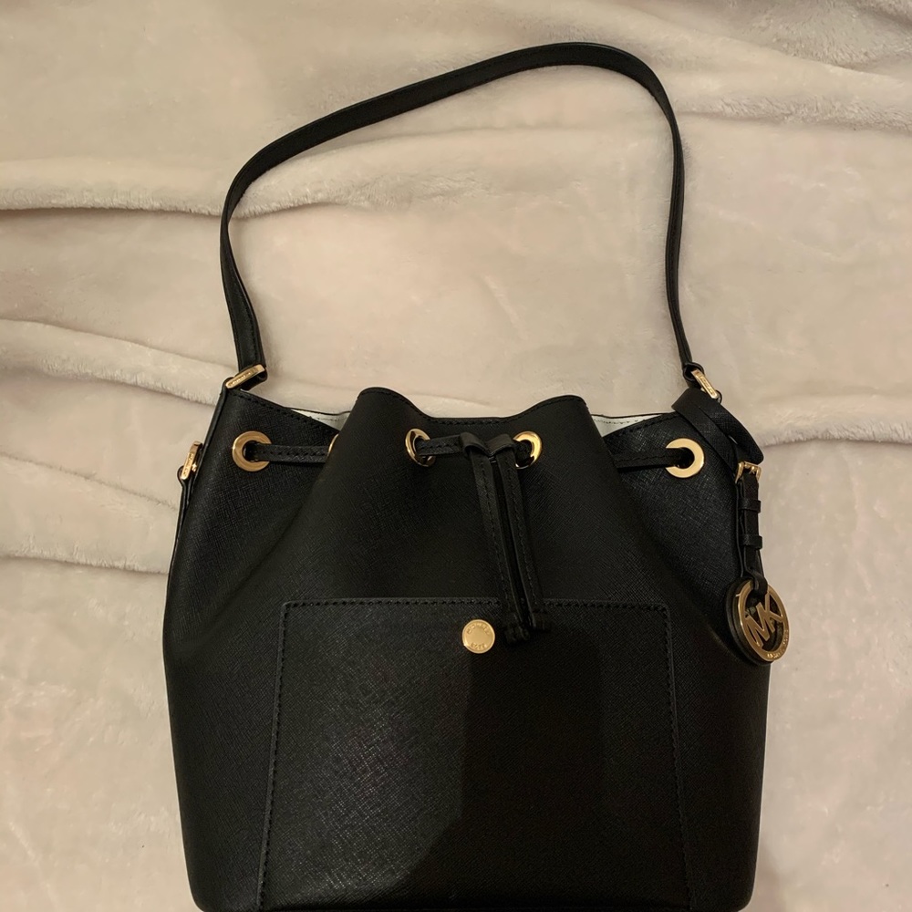 Black Michael Kors Bucket Bag - Picture 4 of 7